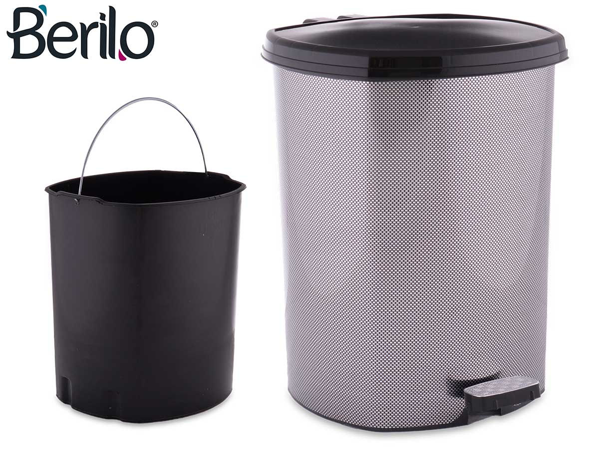 Space Grey Pedal Bin 11L