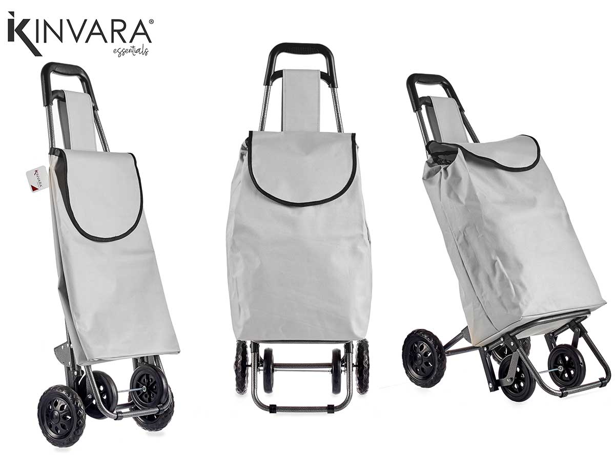 Cool Gray Shopping Trolley