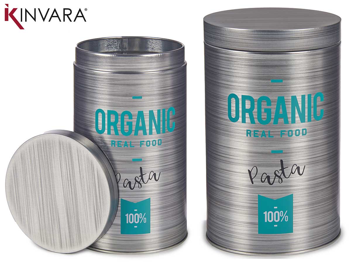 Round Tin Pasta Organic Can