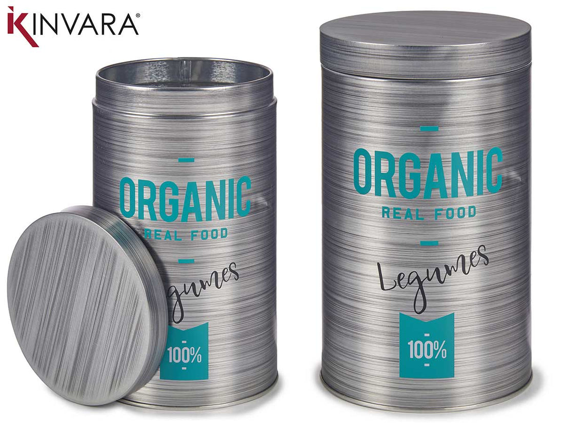 Round Tin Legume Organic Can