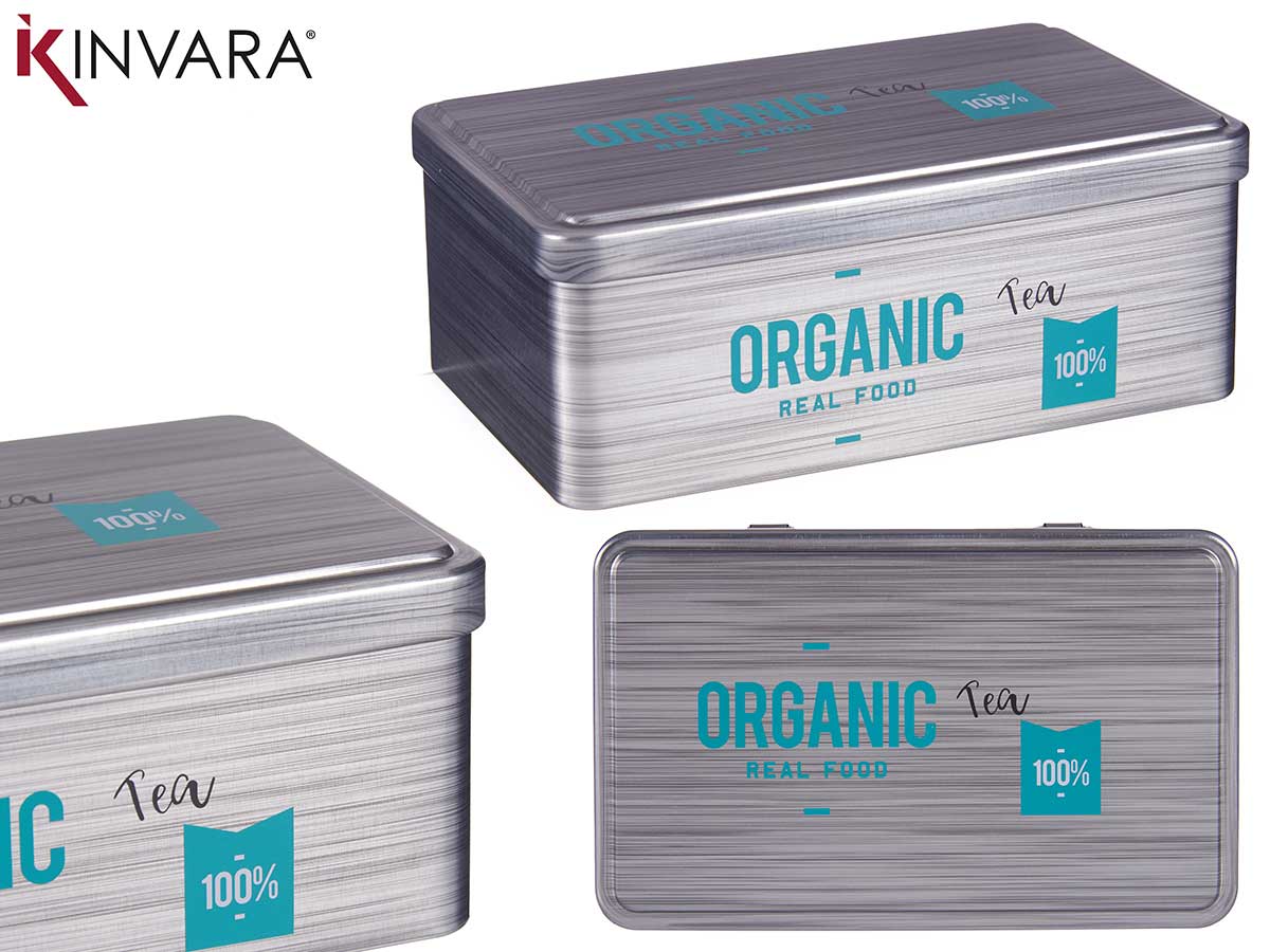 Lata Rectangular Té Orgánico