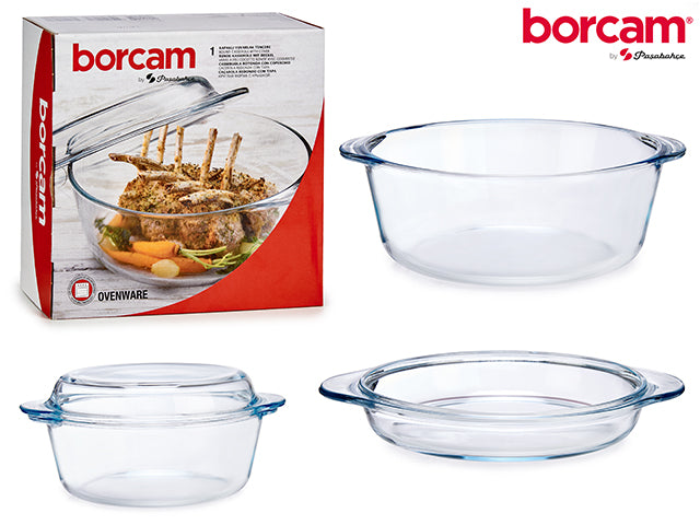 Saucepan With Cover Borcam 2100 ml