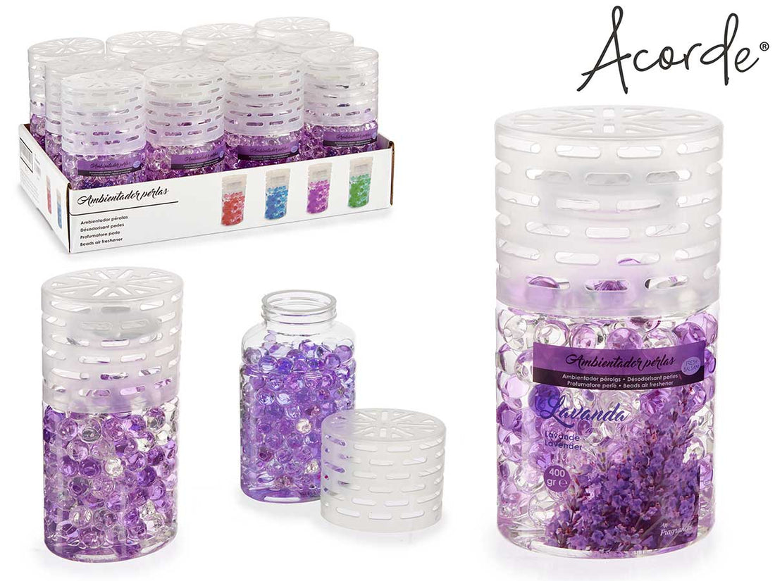 Esferas de gel perfumadas lavanda 400 gr