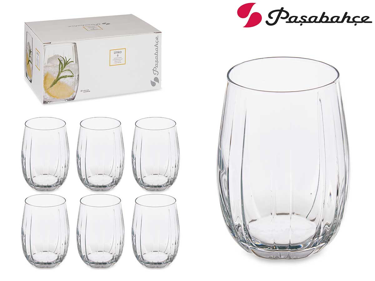 Set 6 Linka Glasses 380 ml