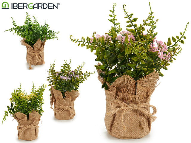 Artificial Flower Sack Flowerpot Sur4