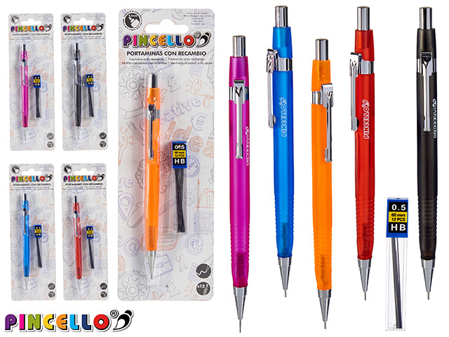 Set Mechanical Pencil And Spare Mix 5 Co
