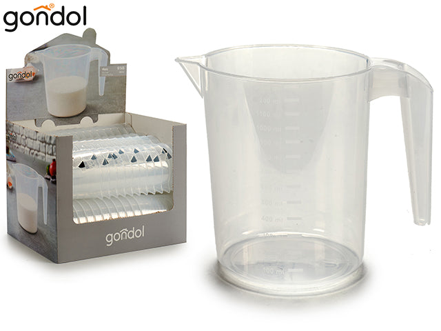 Plastic Measuring Jar Transpar 1,3L