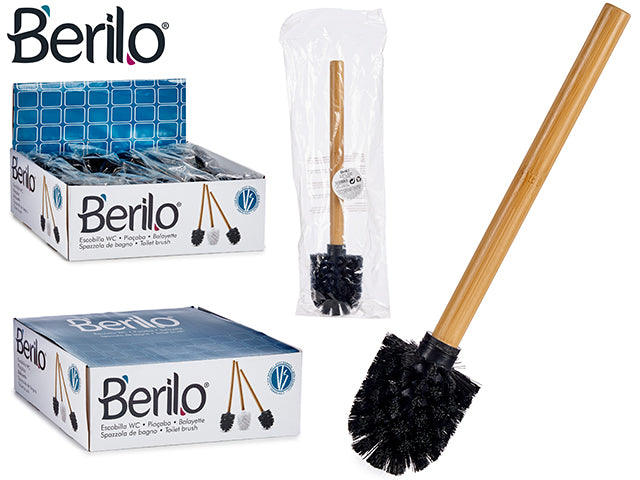 Black Bamboo Toilet Brush