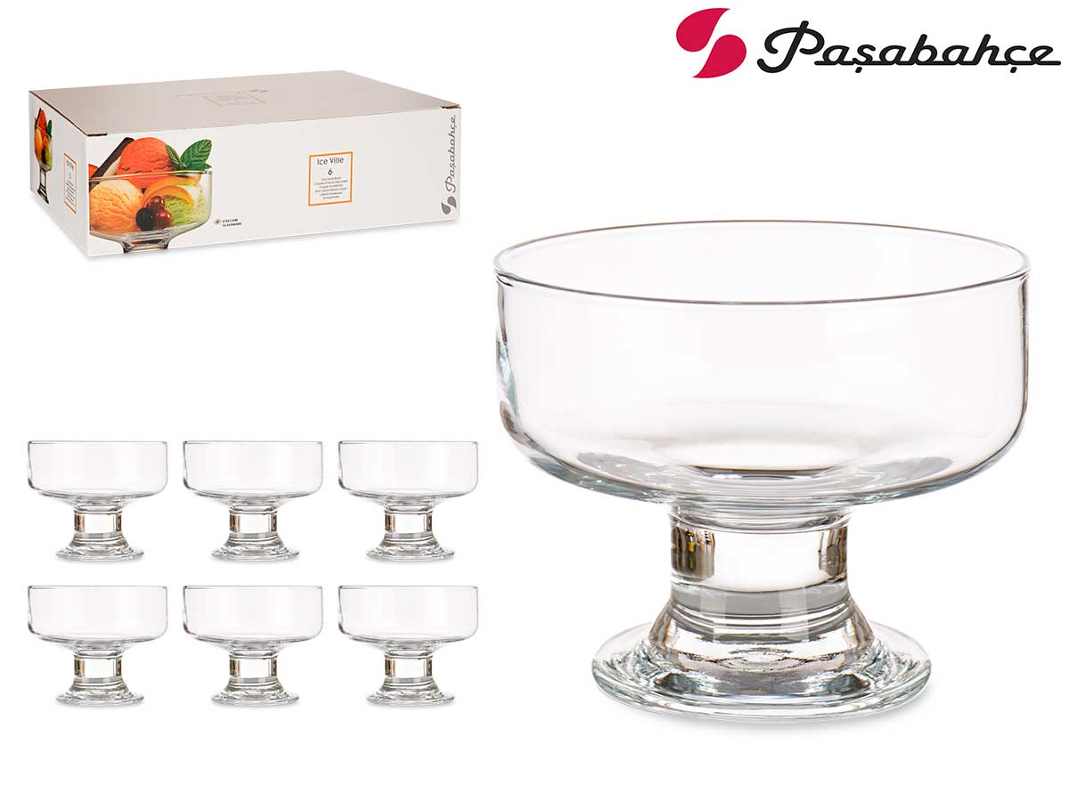 Set 6 Vasos Helado Ville 265 ml