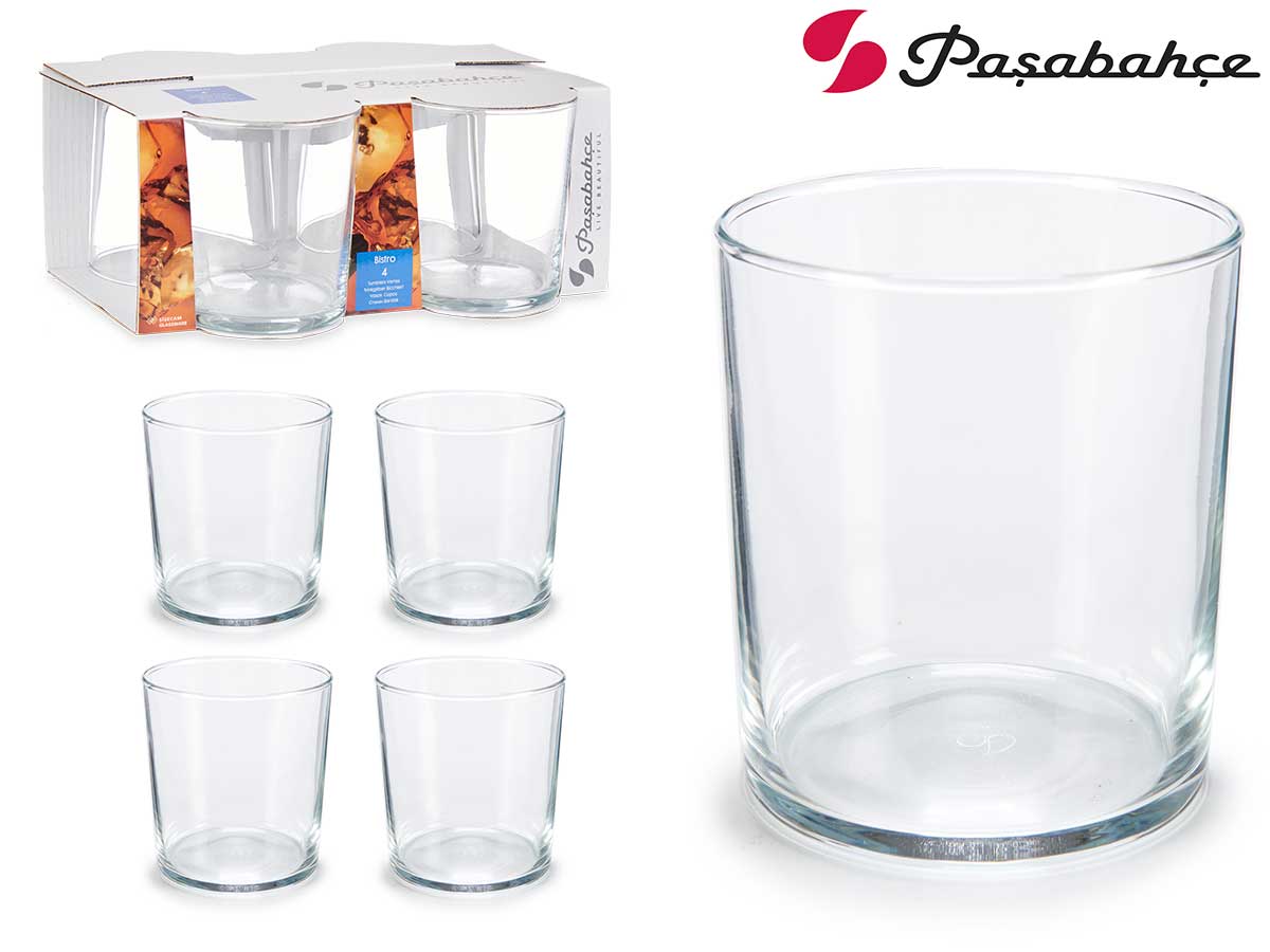 Set 4 Glasses Bistro Pint 380 cl