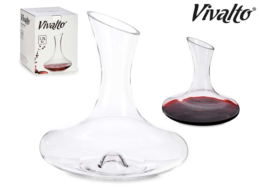 Decantador de Vinho de Vidro 1,70L