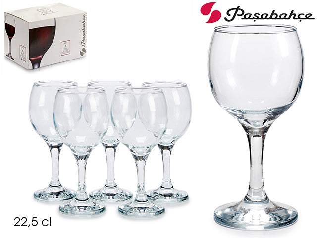 Set Of 6 Wine Glasses Bistro 22,5 cl