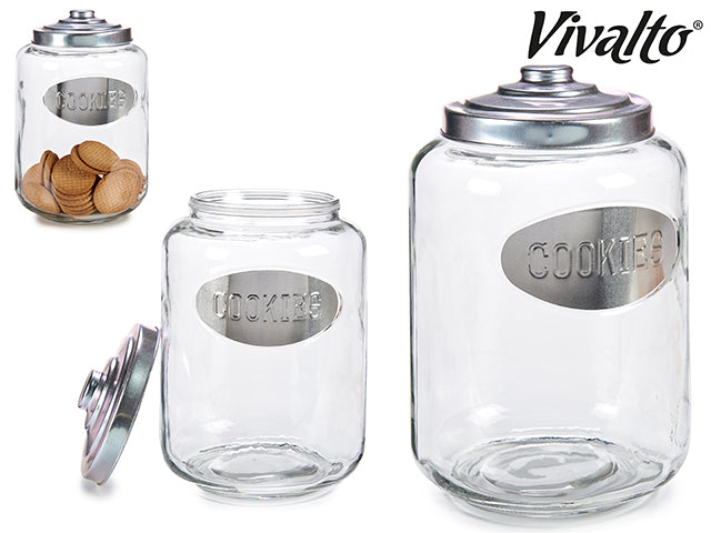 Pote De Vidro Big Cookies 580ml