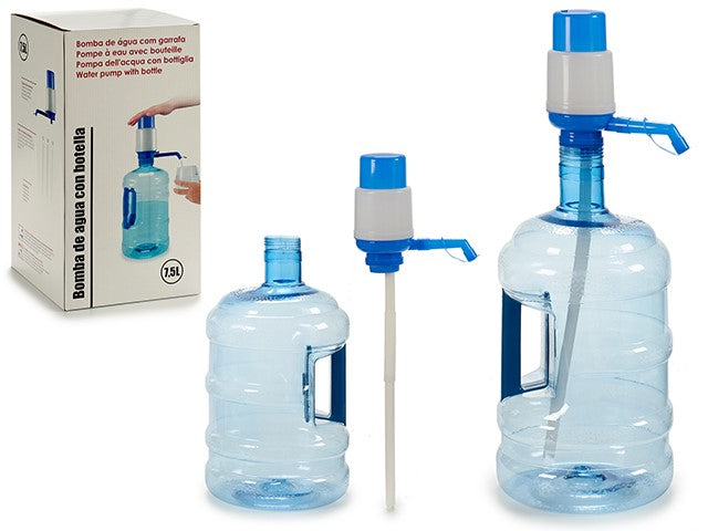 Bottle With Handle And Pump 7,5L
