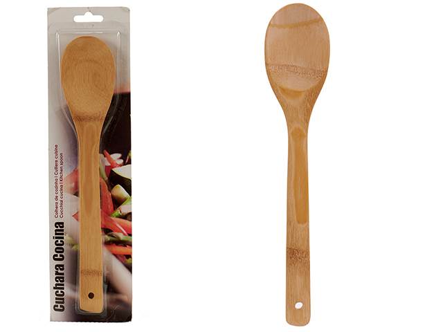 Colher De Cozinha De Bambu 30Cm