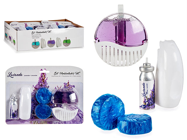 Set Bathroom Air Freshener Lavender