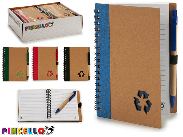 Notebook Carton Cover Recli Pen 16X12 M4