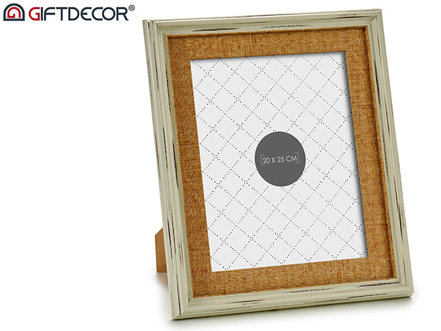 Photoframe 20 x 25 Aged White Paspartu