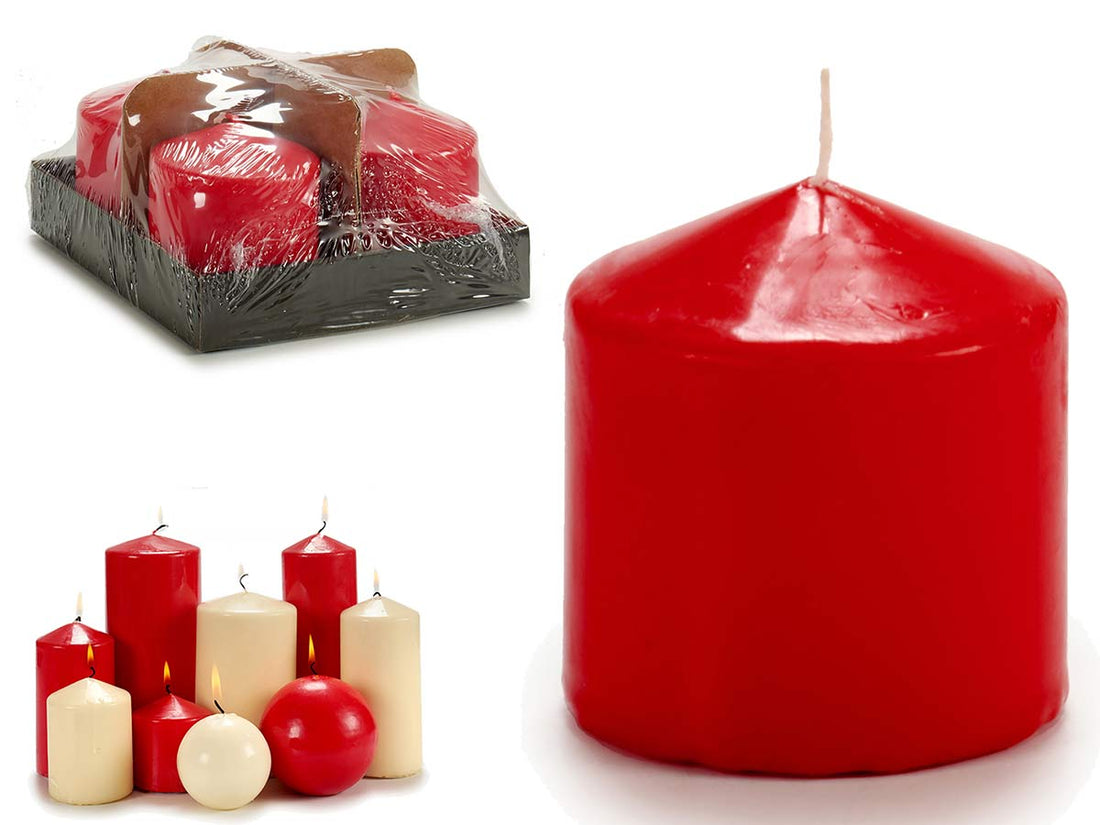 Red Candle 8 cm