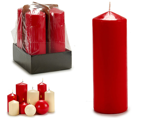 Red Candle 20 cm