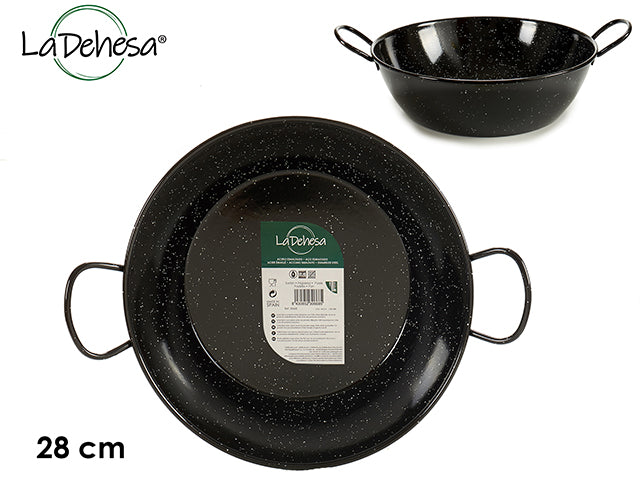 Deep Enameled Frying Pan 28 cm