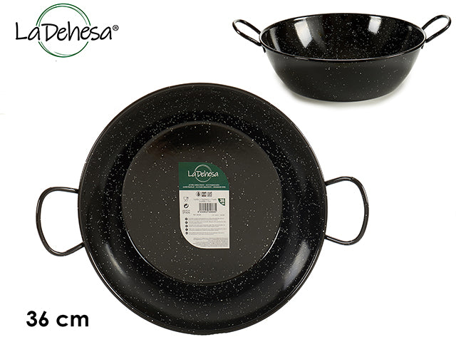 Deep Enameled Frying Pan 36 cm