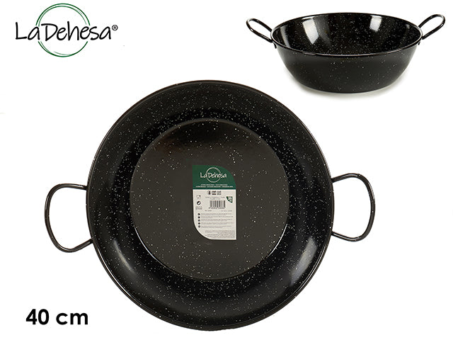 Deep Enameled Frying Pan 40 cm