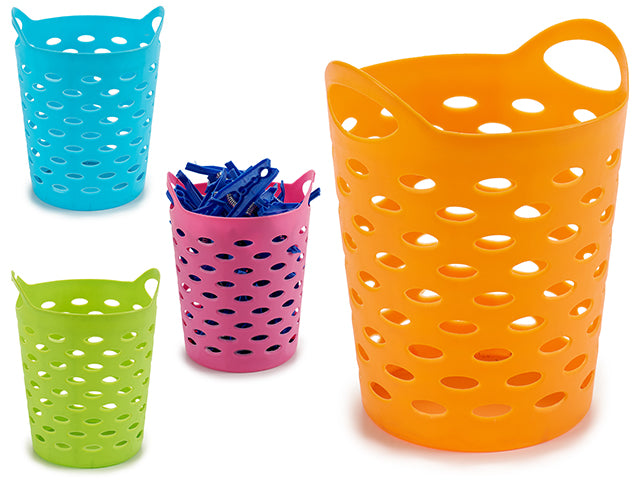 Plastic Round Multipurpose Basket Mix 4