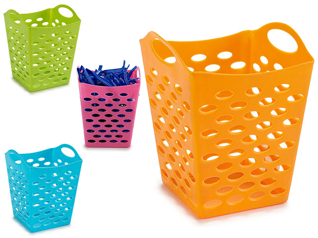 Square Plastic Multipurpose Basket Mix 4