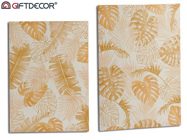 Canvas 50 x 70 Natural Leaf Set 2