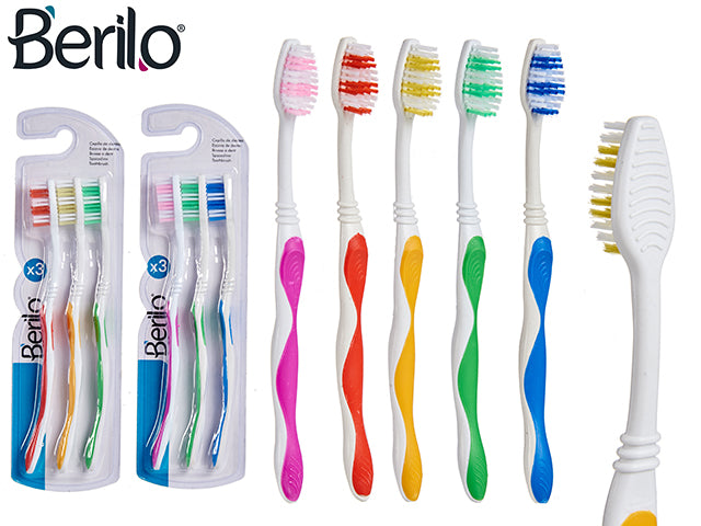 Set 3 cepillos de dientes