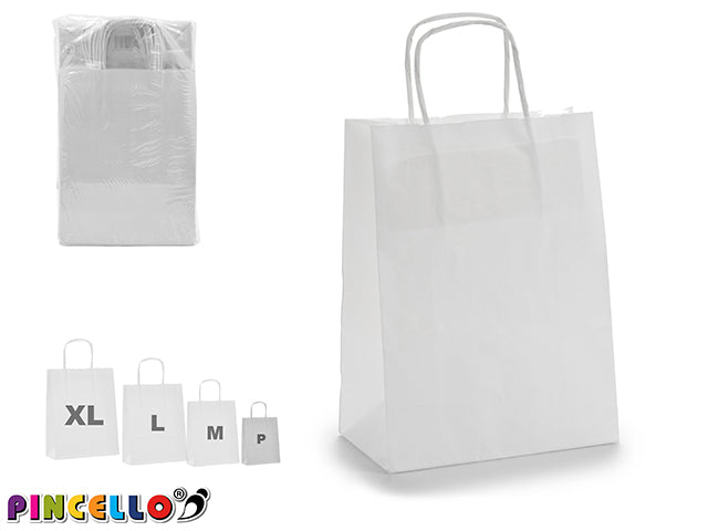 Bolsa de papel blanca mini