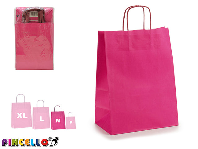 Pink Paper Bag Small