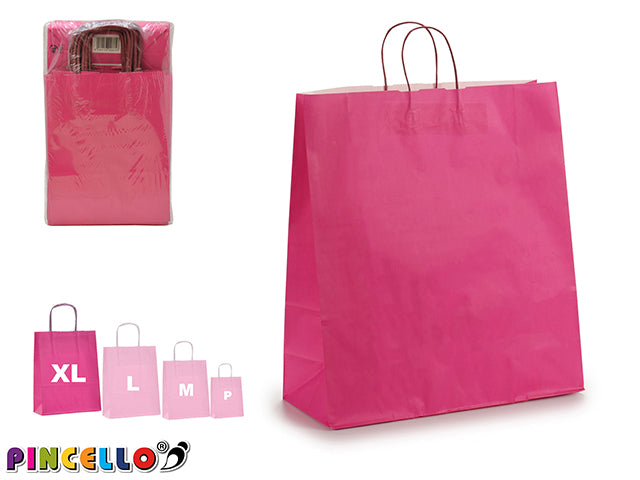 Pink Paper Bag Big