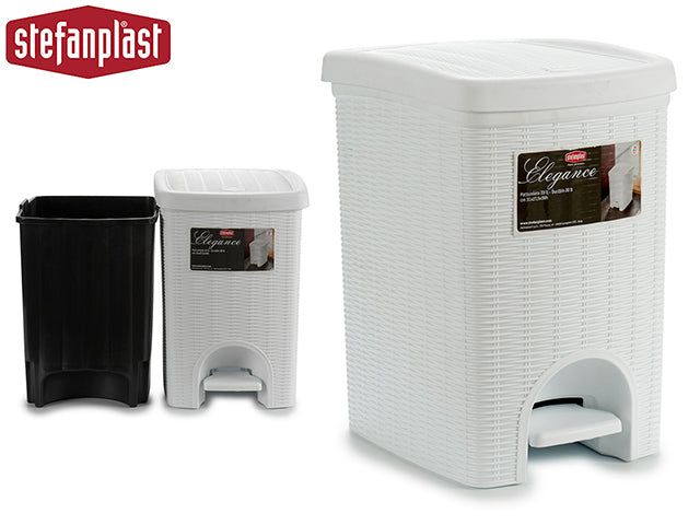 Papelera Elegance Blanca 20L