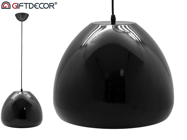 Black Convex Lamp