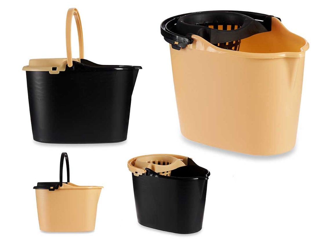 Cream Bucket With Drainer Assorted 2 15L