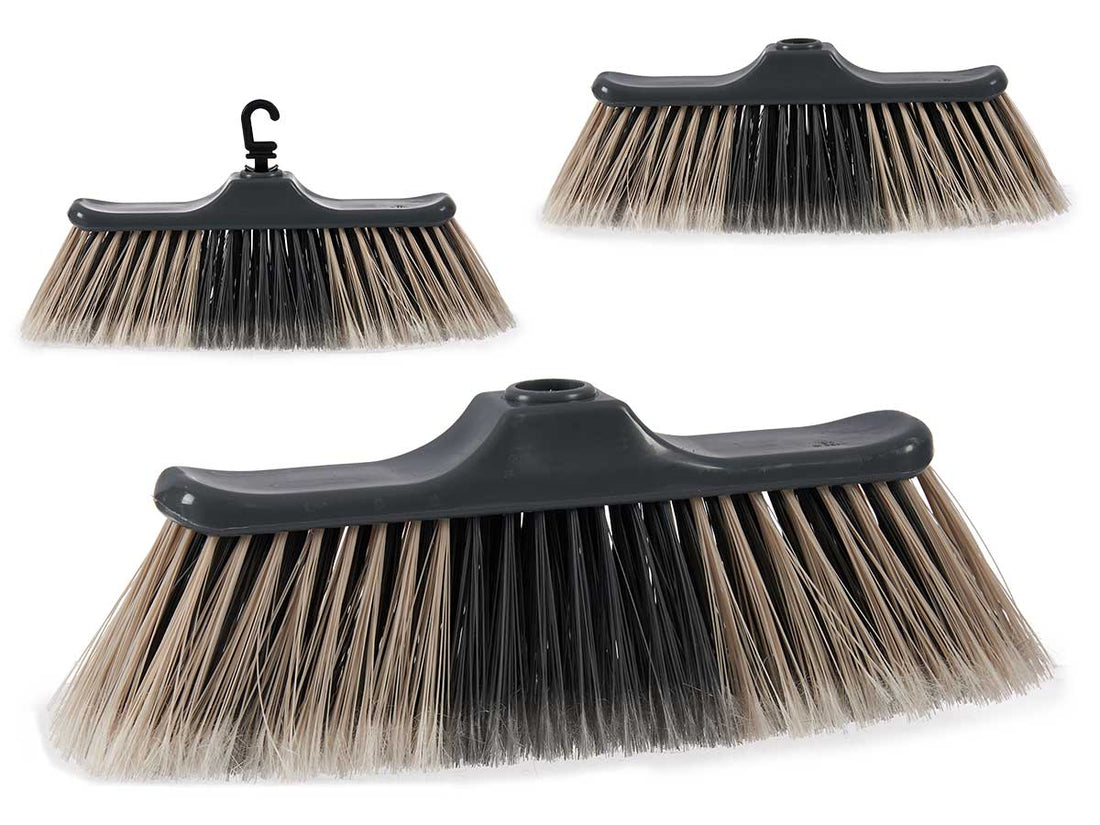 Big Grey Single Broom Refill Assorted 2