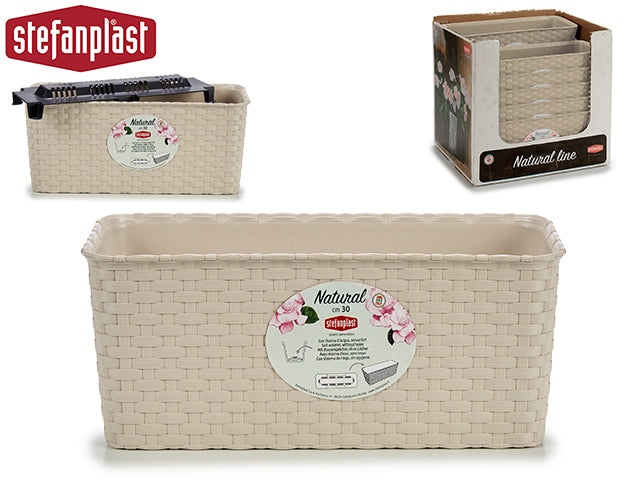 Flower Box Reserve Water Beige 30 cm