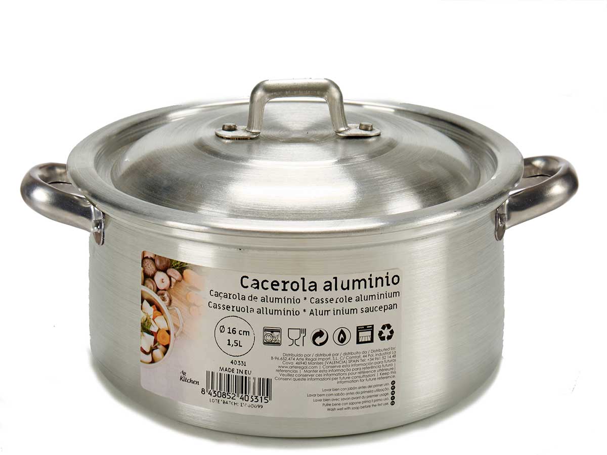 Caçarola Alumínio 16 Cm 1,5L