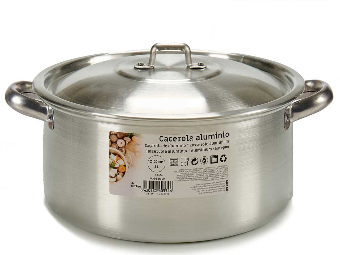 Aluminium Saucepan 20 Cm 3L