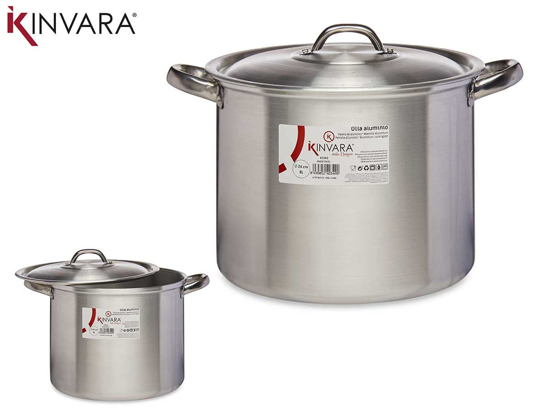 Aluminium Cooking Pot 24 Cm 8 L