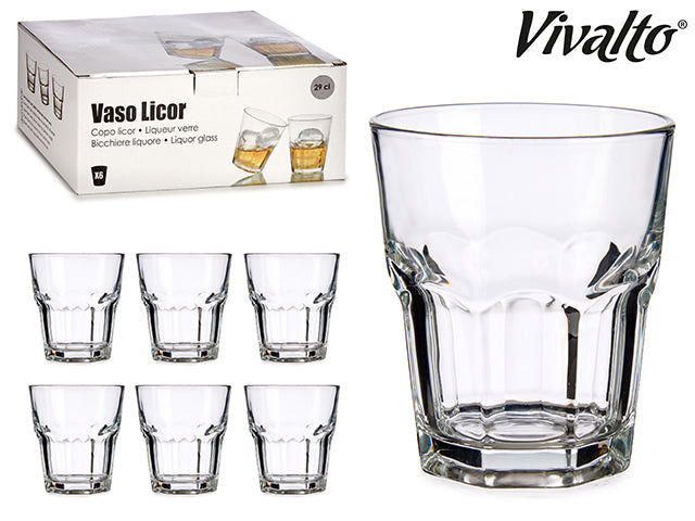 Set 6 Copas de Licor 290 ml