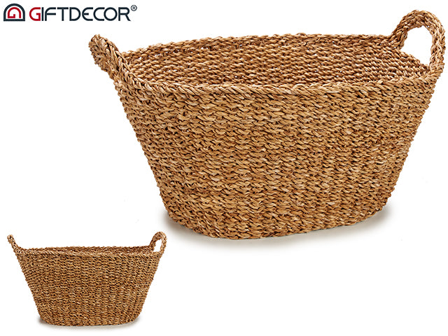 Big Oval Basket With Handle