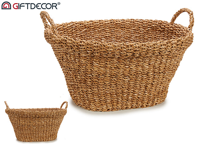 Big Oval Basket With Handle