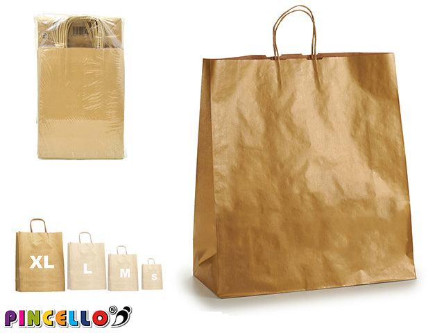 Paper Gold Bag Kraft Big