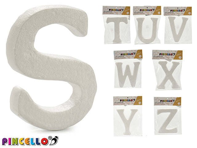 Letras de Poliestireno Stuvwxyz