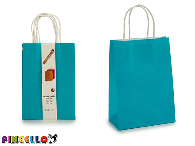 Set 3 Bolsas Azules