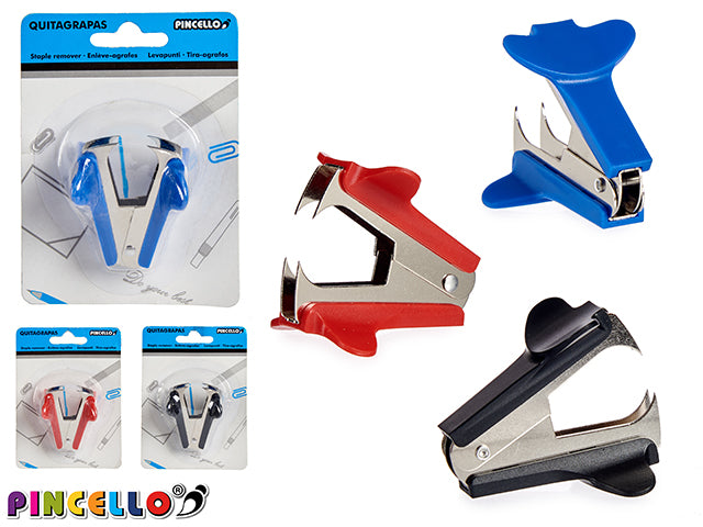 Staple Remover 3 Col Mix