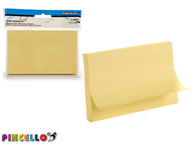 76X127Mm Big Yellow Adhesive Notes